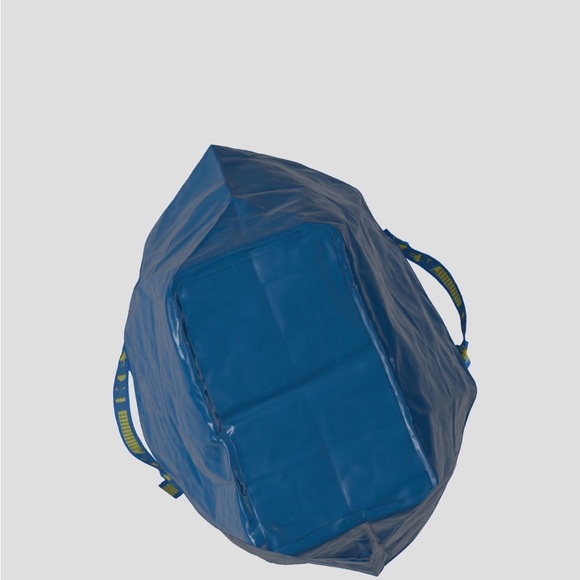 3 sturdy blue Ikea Frakta Bags storage holiday storage spring cleaning toy new - Picture 5 of 15